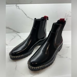 Schultz Daisha embellished black booties